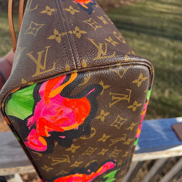 Louis Vuitton Limited Edition Stephen Sprouse Neverfull Roses - Picture 7 of 17